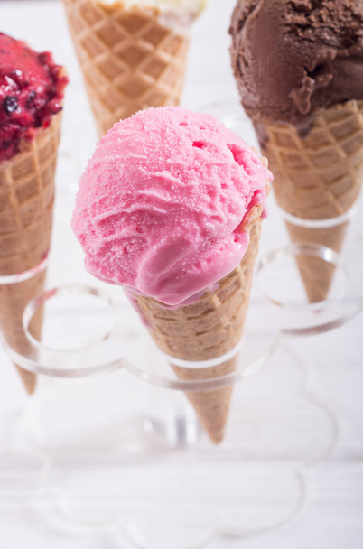 Ice cream waffle cones  - Photo, Image