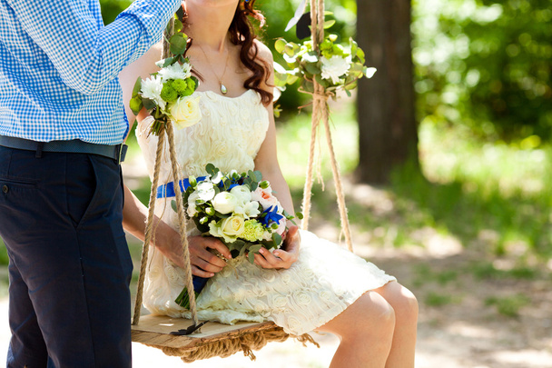 Букет свадебных цветов
 - Фото, изображение