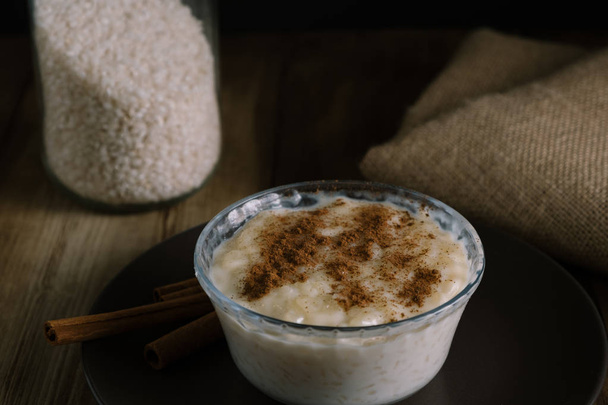 desszert rizs puding - Fotó, kép