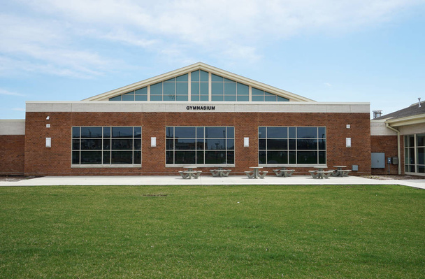 Modernes Schulgebäude - Foto, Bild