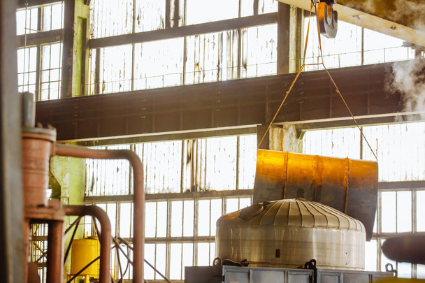 Inside Heavy Industry Factory - Fotografie, Obrázek
