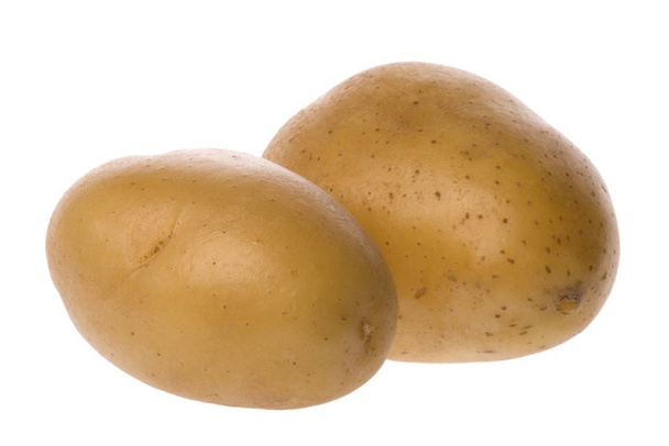 Isolated image of potatoes. - Фото, изображение