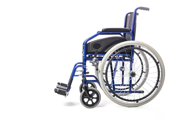 wheelchair on white background - 写真・画像