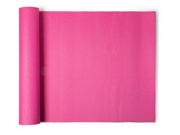 tapete de ioga rosa
 - Foto, Imagem