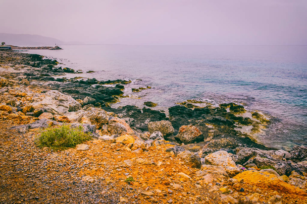 シースケープ。クレタ島への海の旅 - 写真・画像