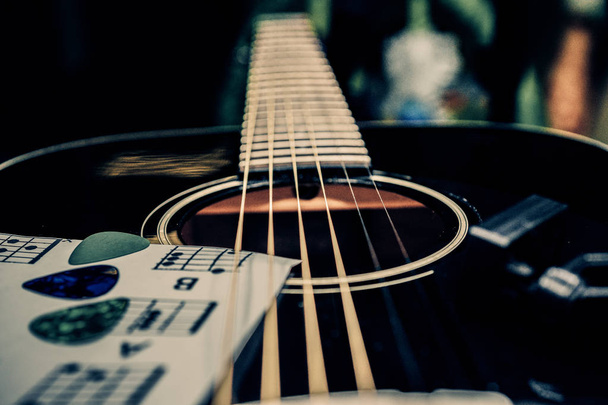guitare et accords fond
 - Photo, image