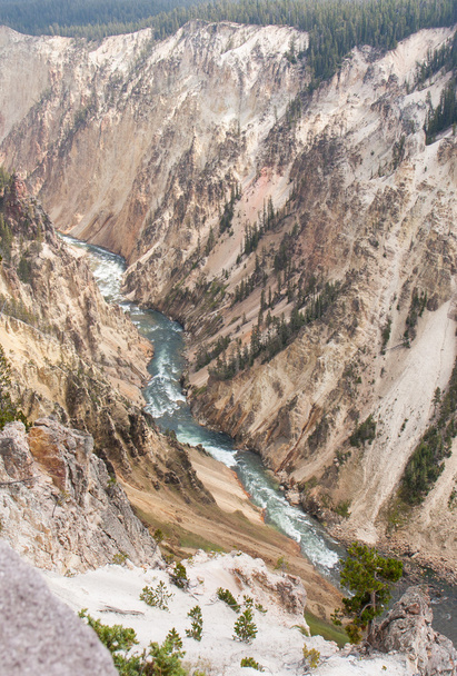 Gand canyon op yellowstone - Foto, afbeelding