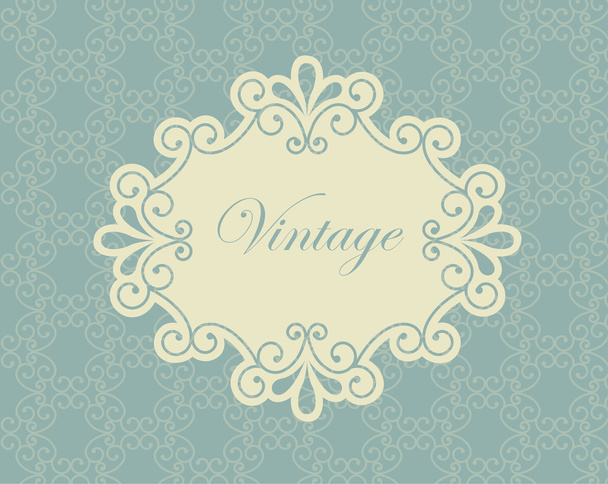 frame vintage - Vector, imagen