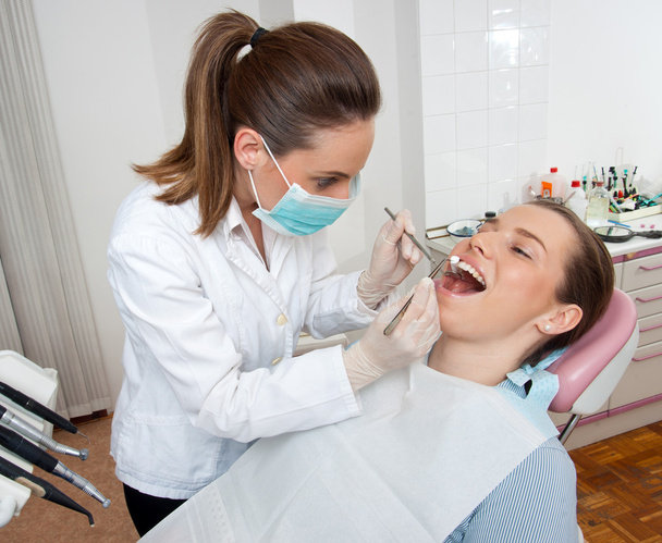 dentist at work - Fotoğraf, Görsel