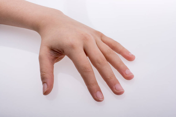 Señalización de la mano - Foto, Imagen