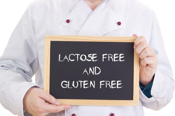Lactose free and gluten free - Photo, Image
