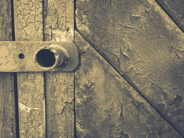 gesloten oude deur Details - Foto, afbeelding