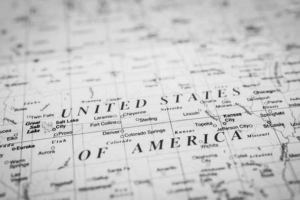 Haritada ABD - Fotoğraf, Görsel