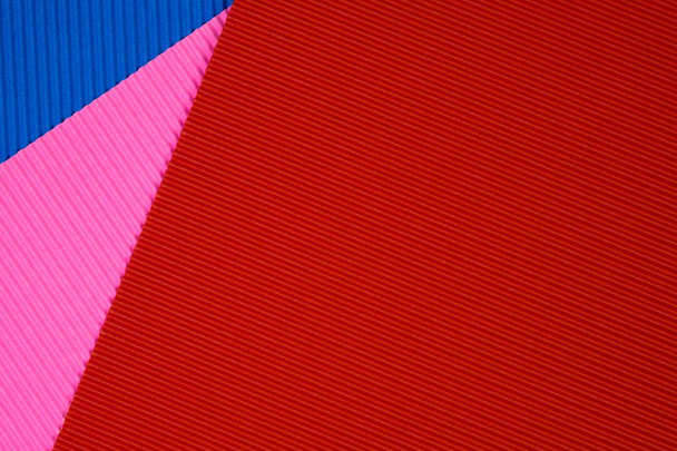 Multi coloured corrugated paper texture, use for background. viv - Foto, immagini