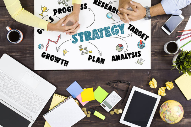 Strategy Business Concept - Zdjęcie, obraz