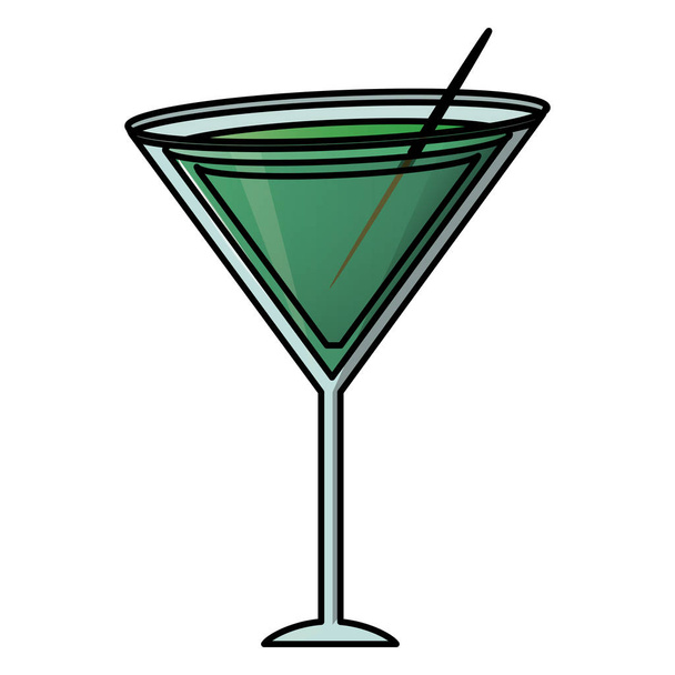 Cocktail glass cup - Vettoriali, immagini