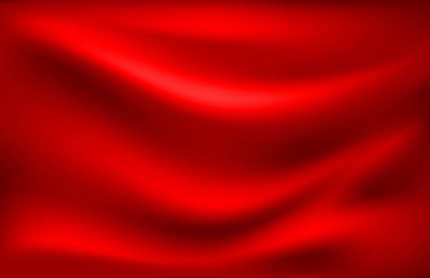 piros ruhával felület háttér, vektoros illusztráció - Vektor, kép