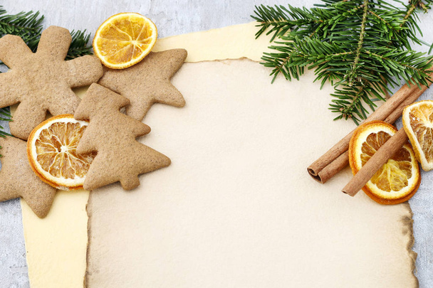 gingerbread Noel kurabiyeleri - Fotoğraf, Görsel