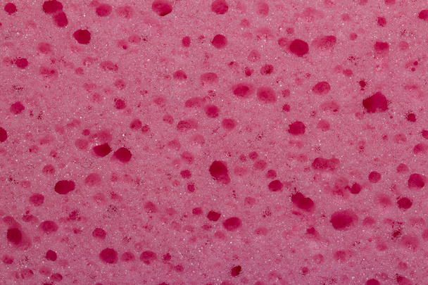 Pink sponge texture for background. - Photo, Image