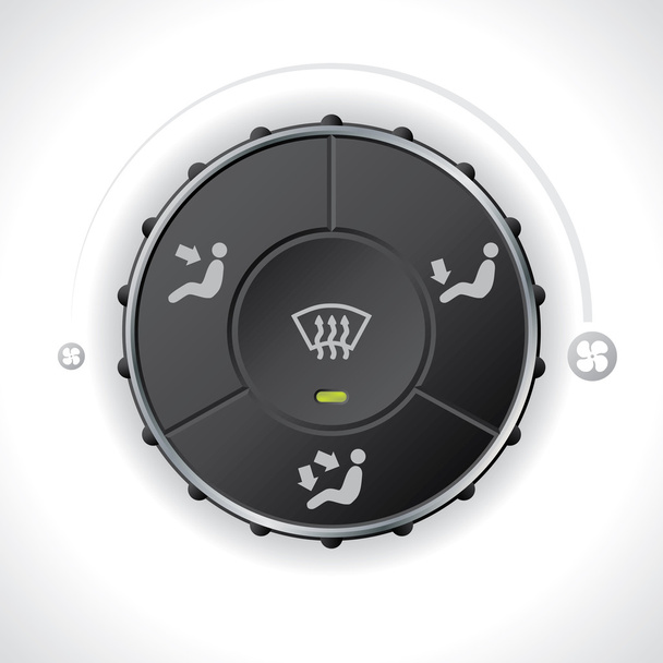 Контроллер расхода воздуха для автомобилей
 - Вектор,изображение