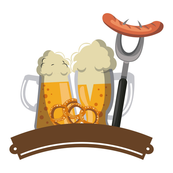 Bira bira elemanları - Vektör, Görsel