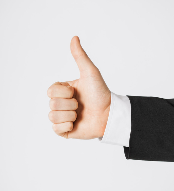 Man showing thumbs up - Photo, Image