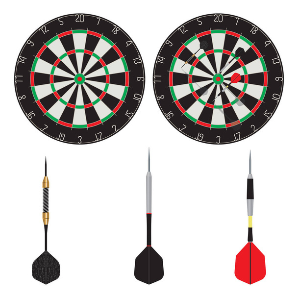 Target and dart. - Vector, Image