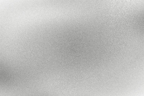 Αφηρημένη υφή φόντο, λαμπερό βουρτσισμένο ασημί τοίχο χάλυβα - Φωτογραφία, εικόνα