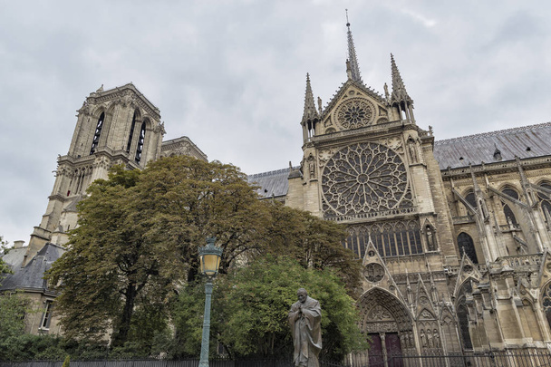 De Paris Notre Dame v Paříži. Francie - Fotografie, Obrázek