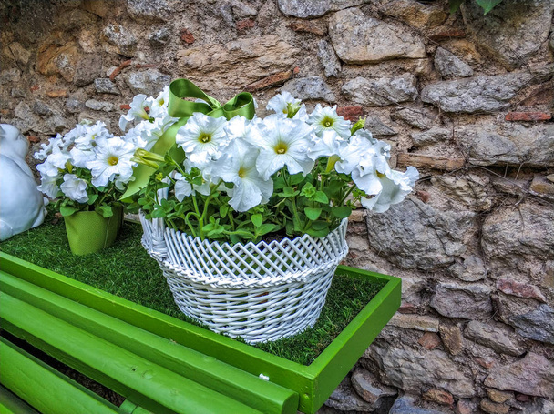 Flower Festival in Girona "Temps de Flors", Spain. 2018 - Photo, Image