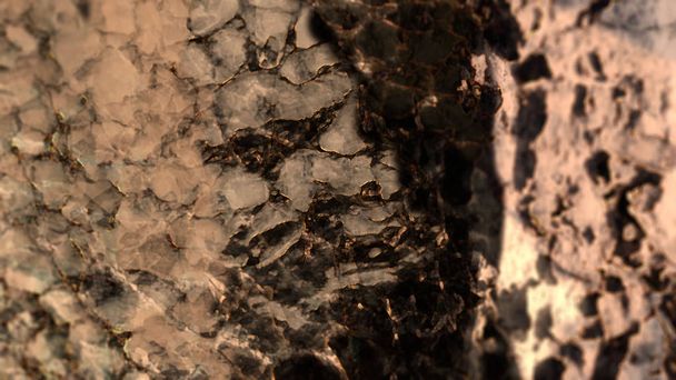 Abstract texture material geologic terrain beautiful landscape surface digital illustration background - Фото, изображение