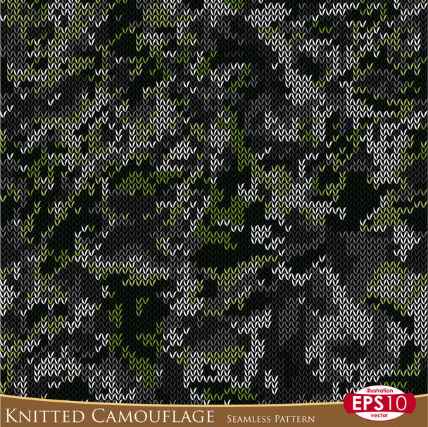 Camouflage lavorato a maglia
 - Vettoriali, immagini
