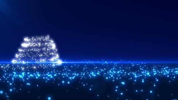Árvore de Natal azul
 - Filmagem, Vídeo