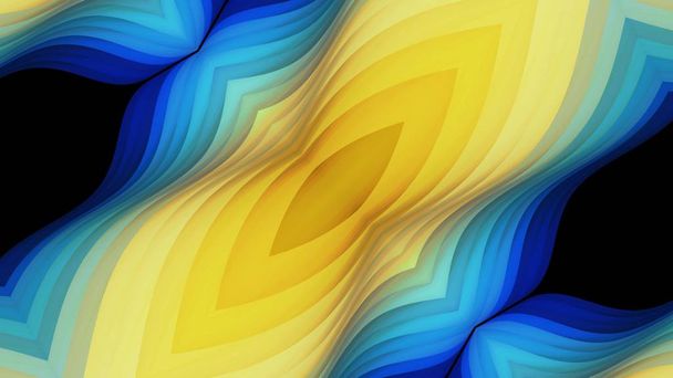 sier Caleidoscoop gestreepte vorm patroon illustratie achtergrond nieuwe kwaliteit vakantie kleurrijke universele vrolijke muziek stockafbeelding - Foto, afbeelding