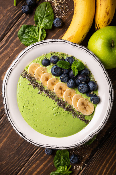 Breakfast Detox Green Smoothie - Photo, Image