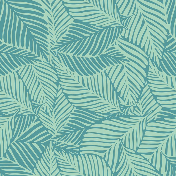 Patrón exótico abstracto sin costura de la planta. Patrón tropical
, - Vector, imagen