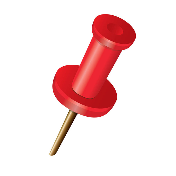 Push pin illustration de stock
 - Vecteur, image