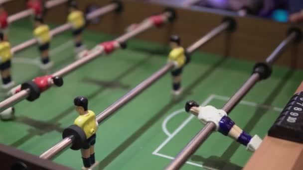 People play table football - Footage, Video