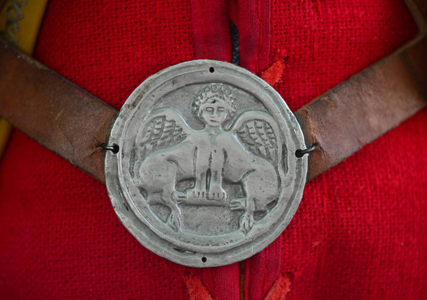 Római katona egységes medál - Fotó, kép