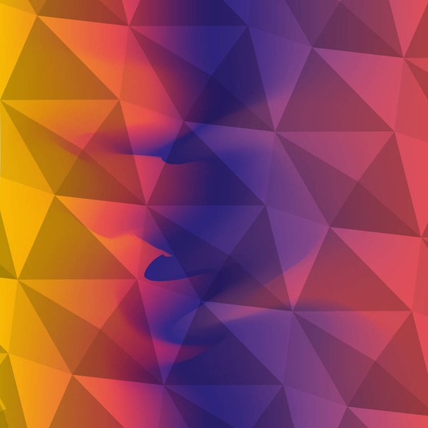 カラフルな抽象的なスペクトルパターン - ベクター画像