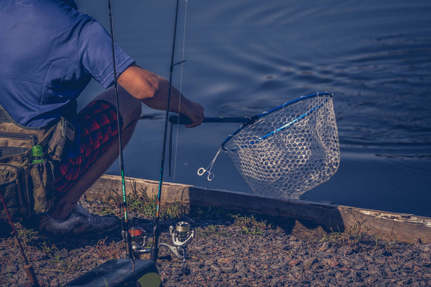 Hobby rybolov pstruhů - Fotografie, Obrázek