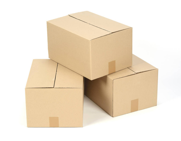 Open cardboard box - Foto, Imagem