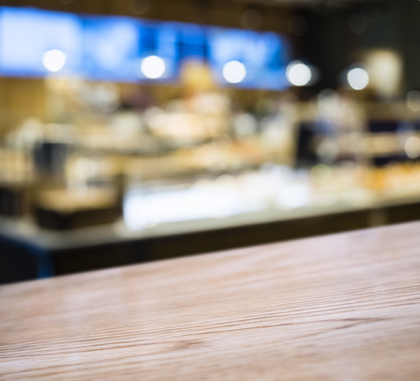 Táblázat felső számláló blur Coffee Shop kávézó belső bár pult  - Fotó, kép