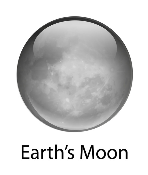 Lua da Terra
 - Vetor, Imagem