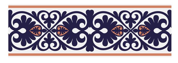 вінтажні візерунки плитки антикварний безшовний дизайн у Векторні ілюстрації
 - Вектор, зображення
