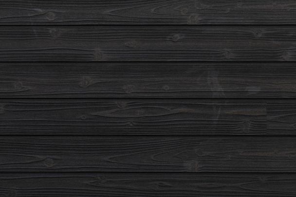Μαύρο ξύλο τοίχο υφή και φόντο - Φωτογραφία, εικόνα