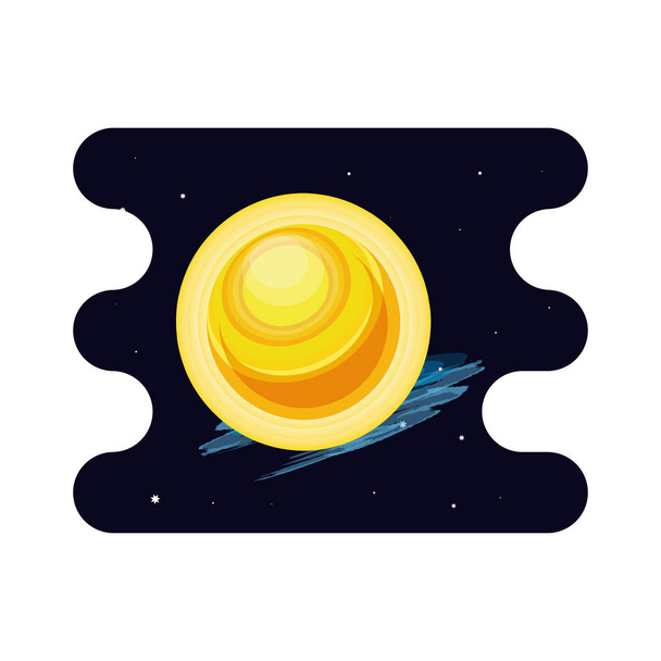 icône de scène espace soleil
 - Vecteur, image