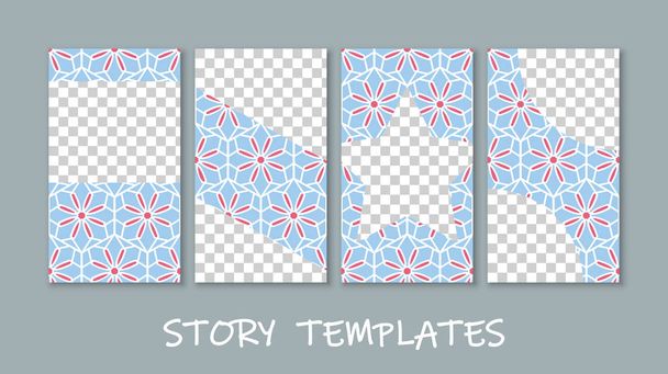 Social media story templates collection - Vector, Image