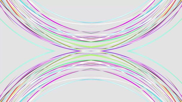 abstracto arco iris colores dibujado líneas elegantes rayas bandas hermoso ilustración fondo nuevo universal colorido alegre stock image
 - Foto, Imagen
