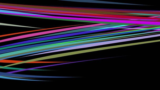 abstract regenboog kleuren getrokken elegante lijnen strepen bands mooie illustratie achtergrond nieuwe universele kleurrijke vreugdevolle stockafbeelding - Foto, afbeelding